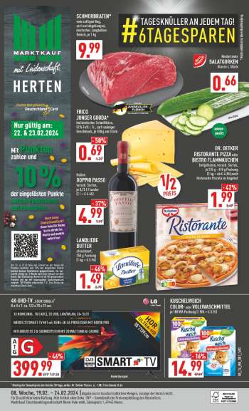Prospekte Marktkauf - 19.02.2024 - 24.02.2024.