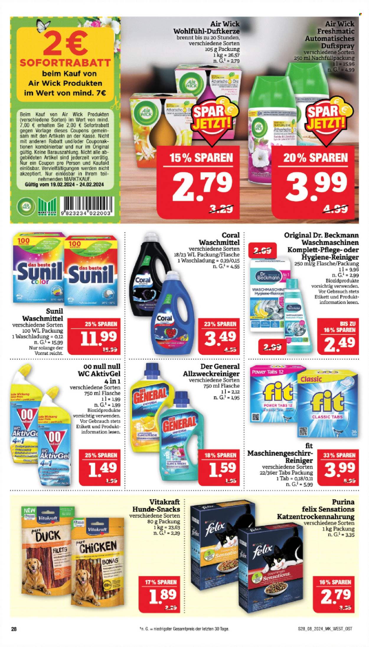 Marktkauf Prospekte  - 19.02.2024 - 24.02.2024. Seite 28