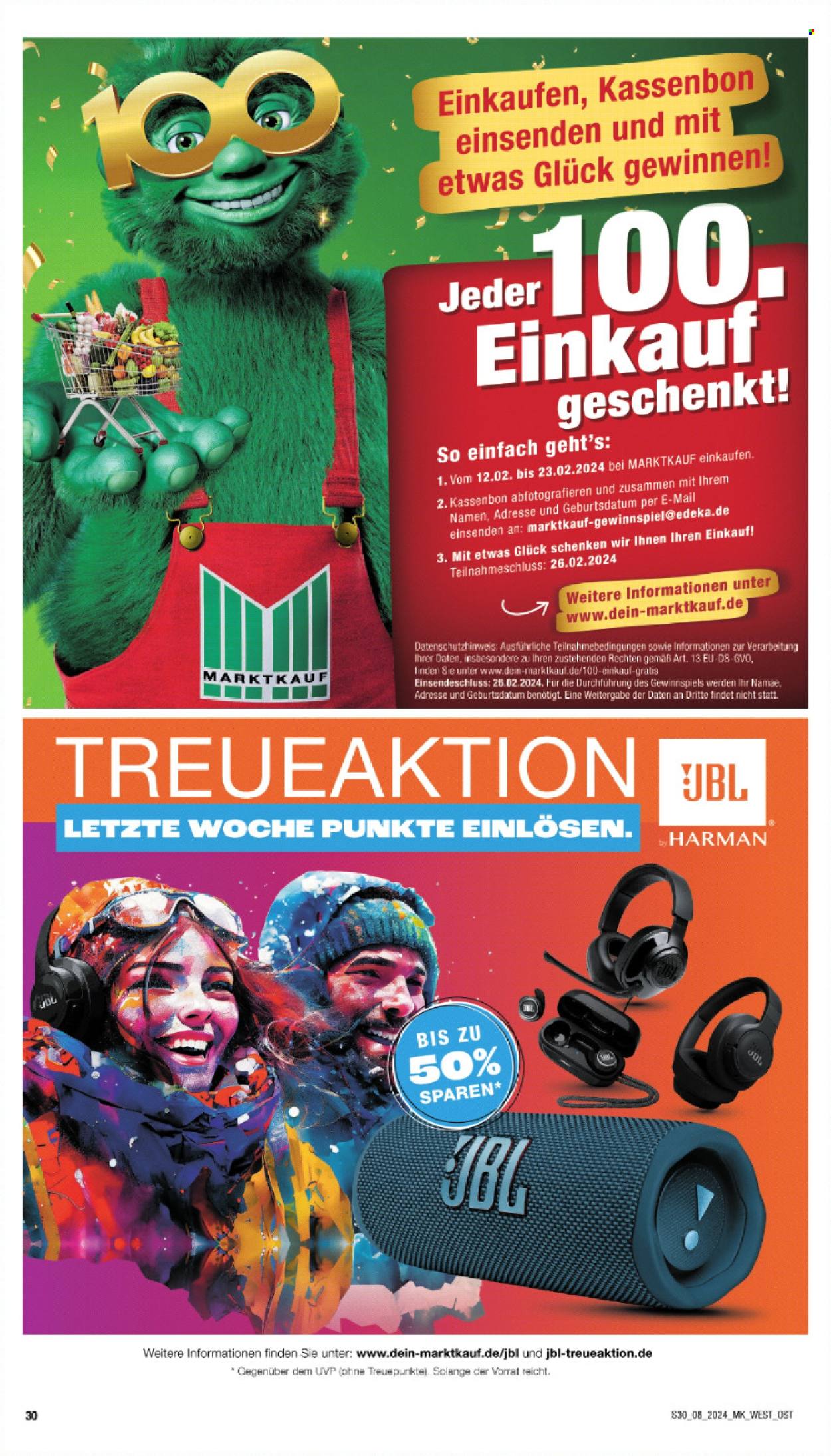 Marktkauf Prospekte  - 19.02.2024 - 24.02.2024. Seite 30