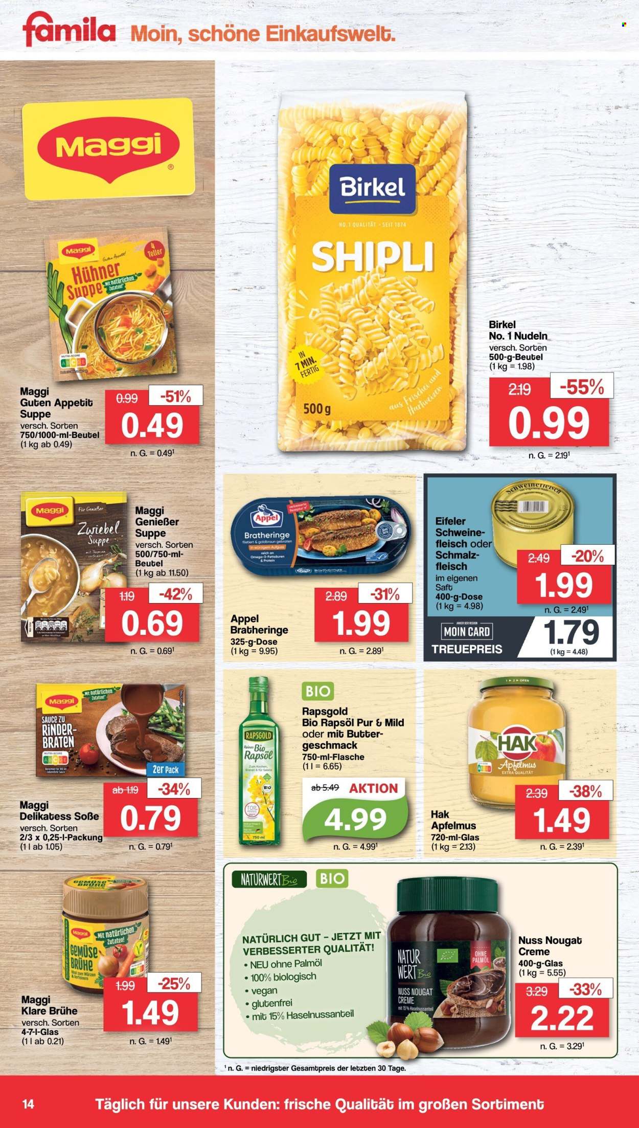 famila Prospekte  - 19.02.2024 - 24.02.2024. Seite 14