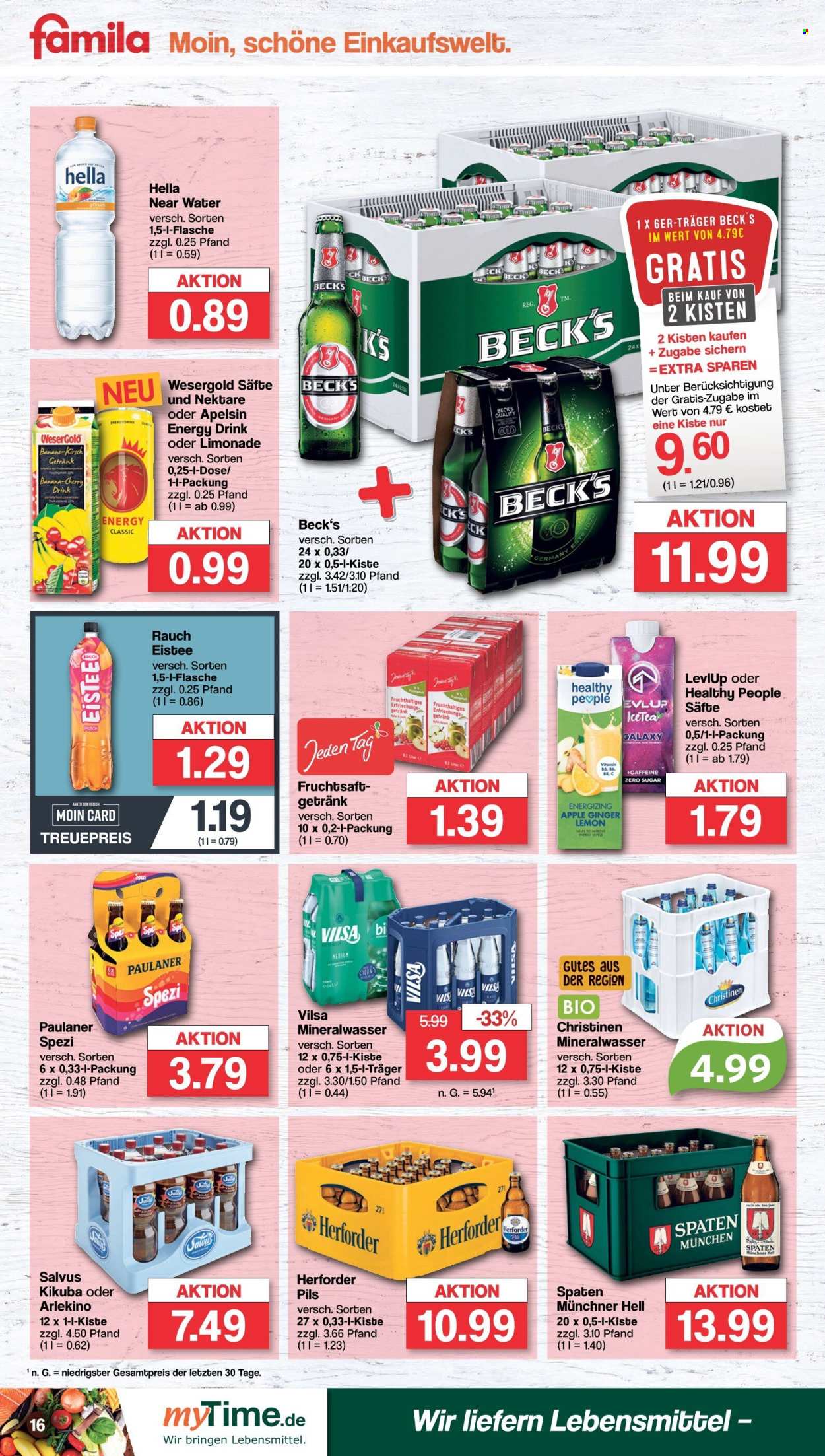 famila Prospekte  - 19.02.2024 - 24.02.2024. Seite 16