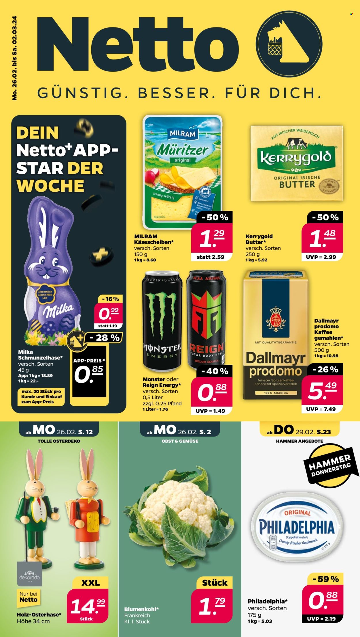 Netto Prospekte  - 26.02.2024 - 2.03.2024. Seite 1