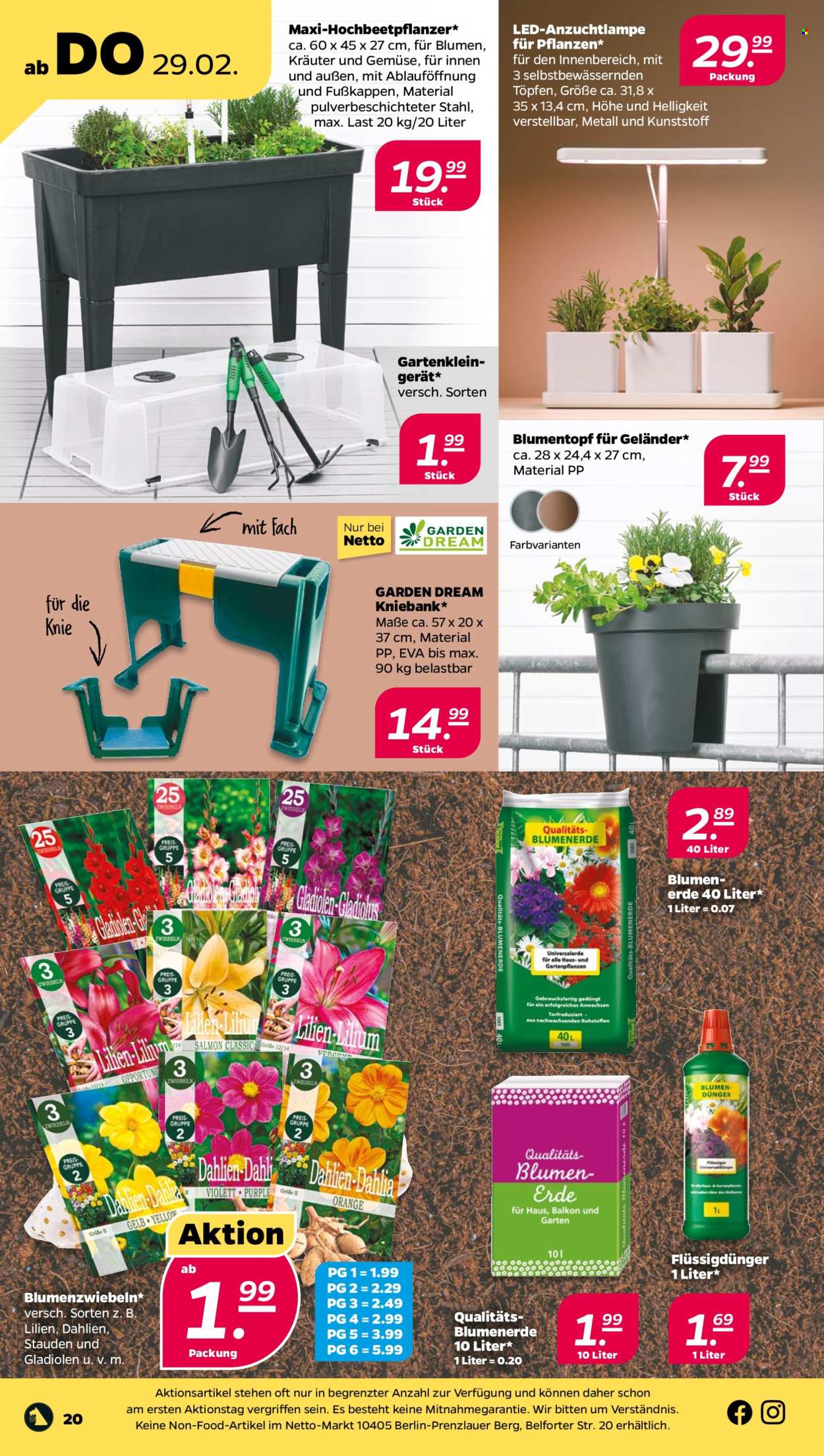 Netto Prospekte  - 26.02.2024 - 2.03.2024. Seite 20