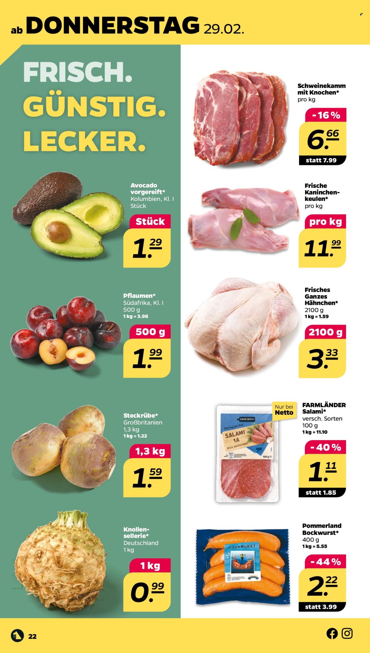 Netto Prospekte  - 26.02.2024 - 2.03.2024. Seite 22