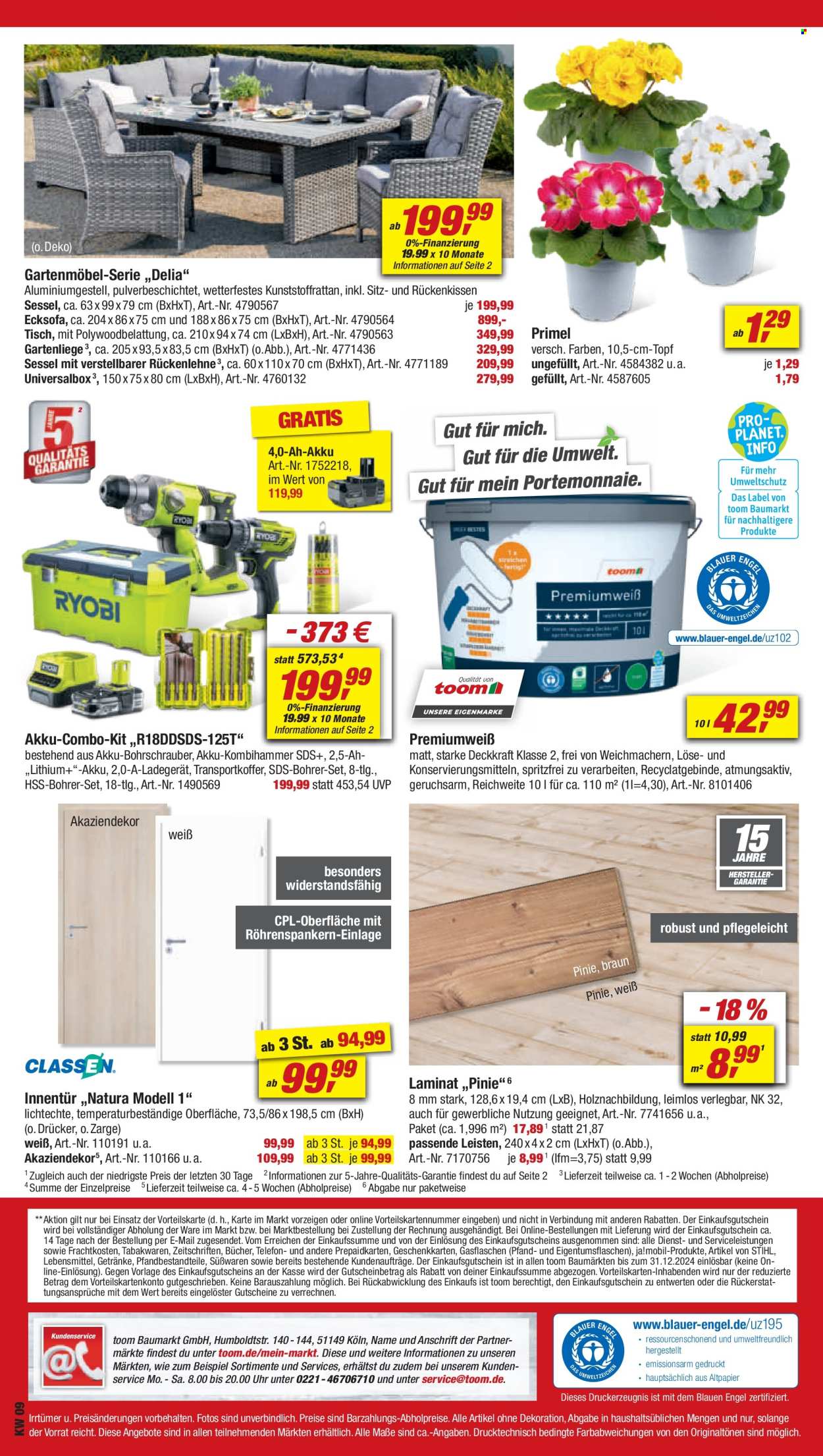toom Baumarkt Prospekte  - 24.02.2024 - 1.03.2024. Seite 16