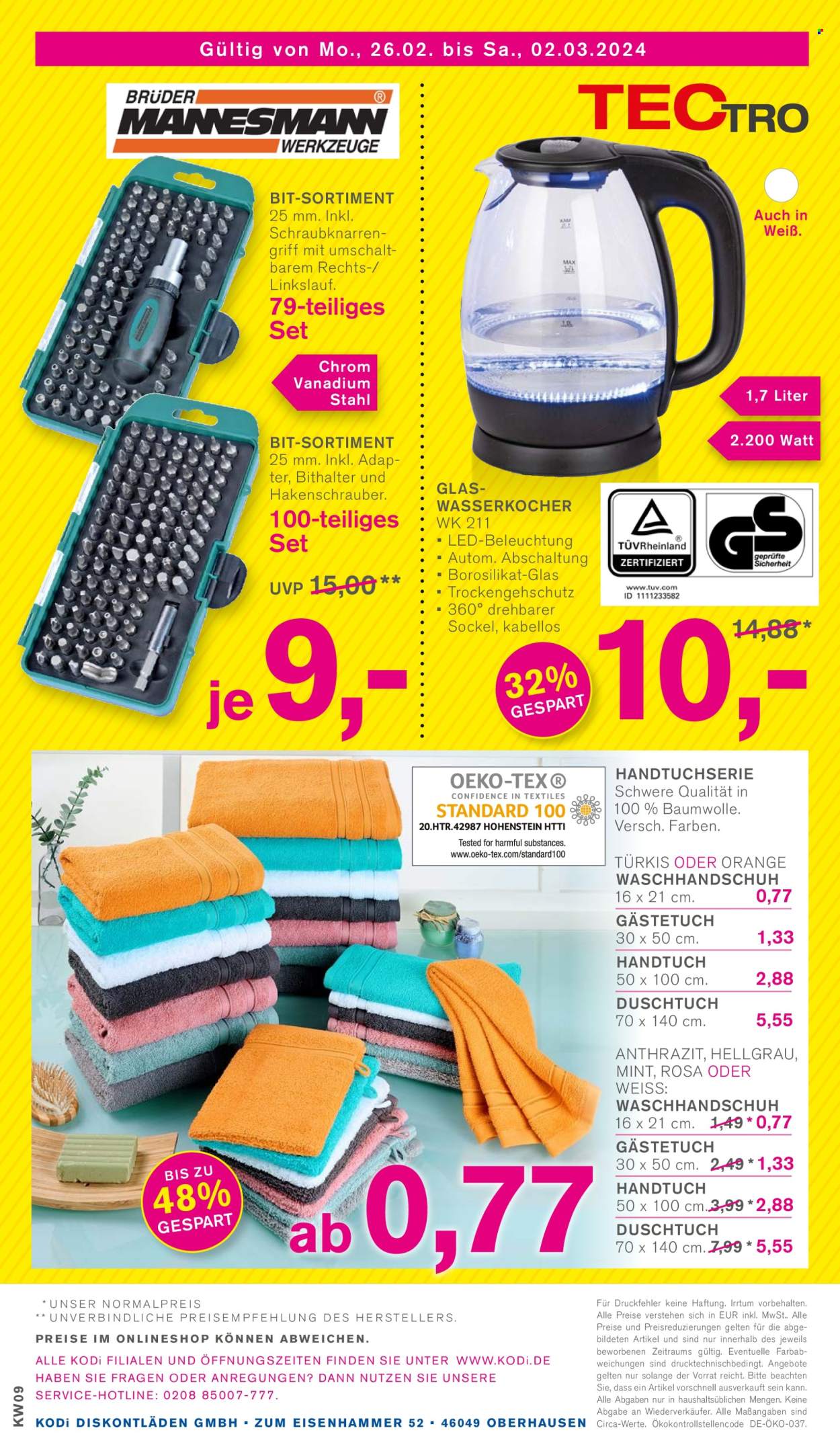KODi Prospekte  - 26.02.2024 - 2.03.2024. Seite 12