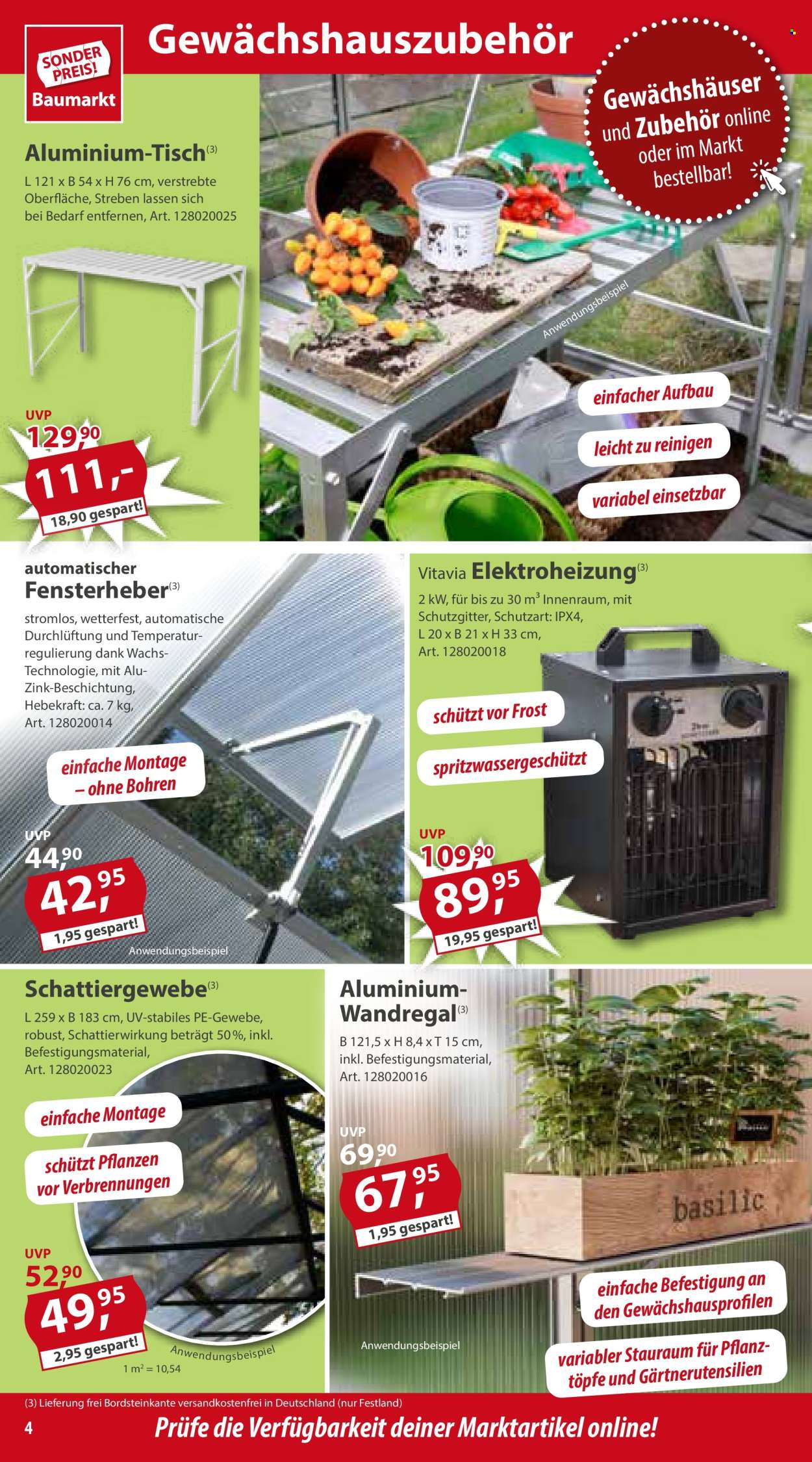 Sonderpreis-Baumarkt Prospekte  - 24.02.2024 - 1.03.2024. Seite 4