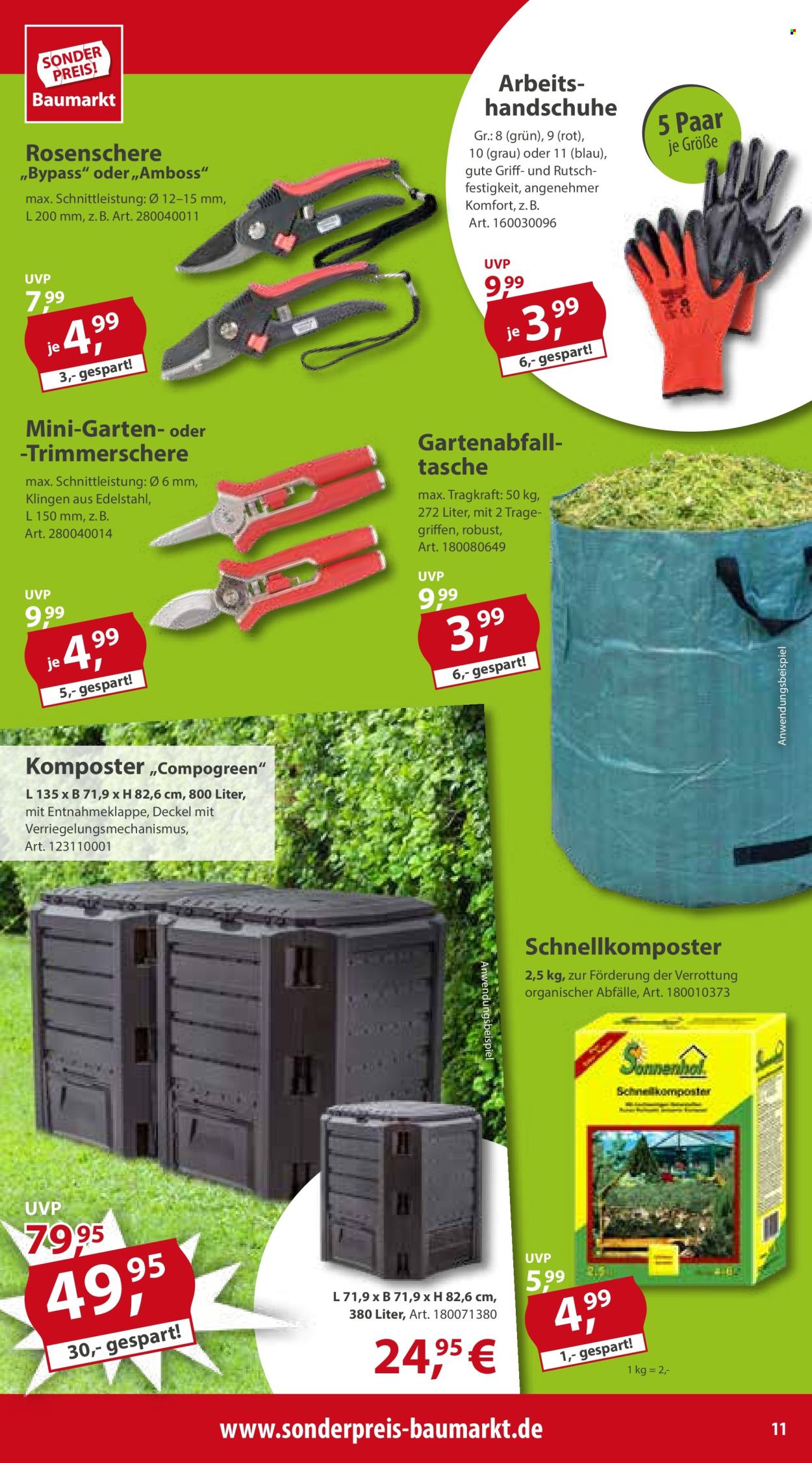 Sonderpreis-Baumarkt Prospekte  - 24.02.2024 - 1.03.2024. Seite 11