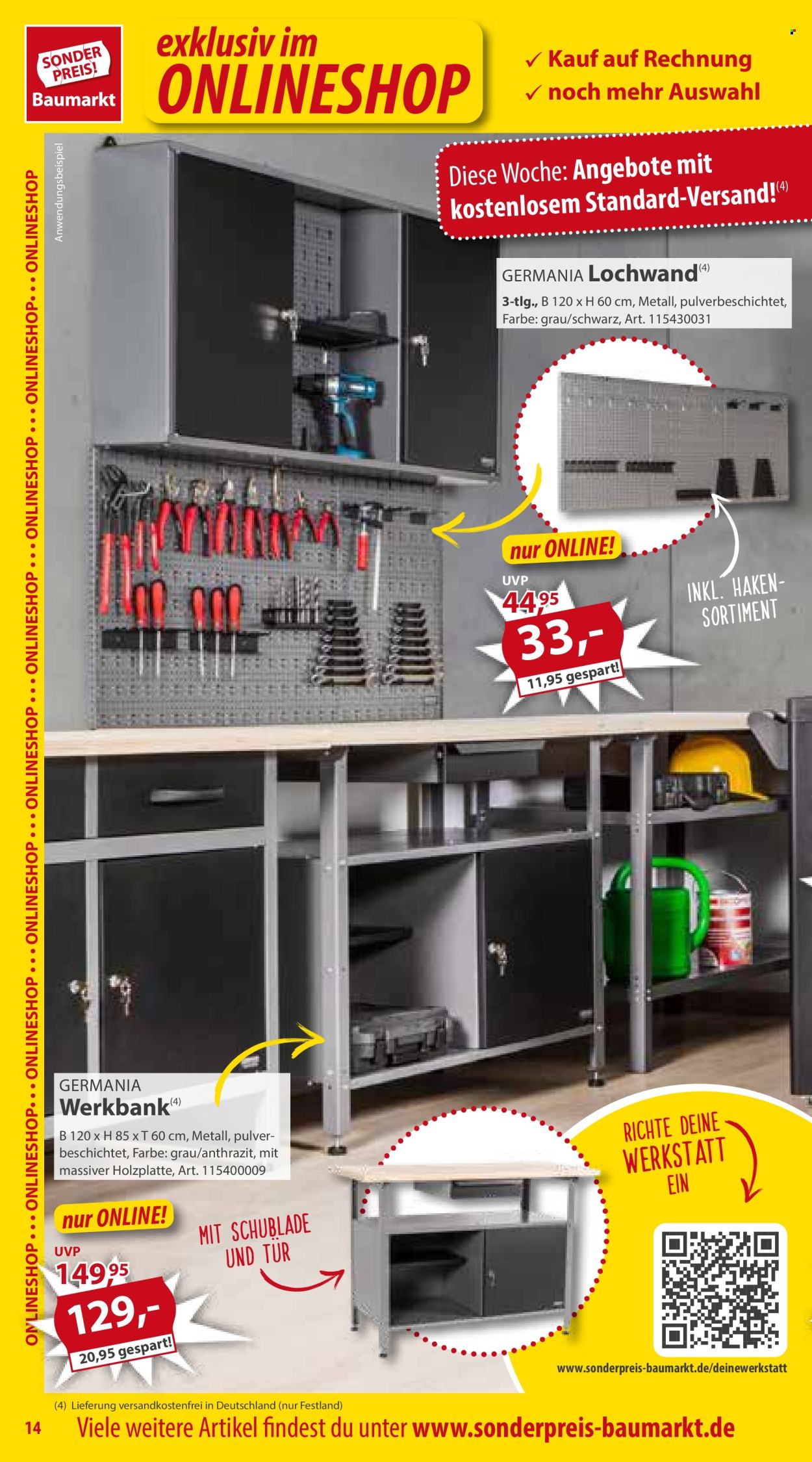Sonderpreis-Baumarkt Prospekte  - 24.02.2024 - 1.03.2024. Seite 14