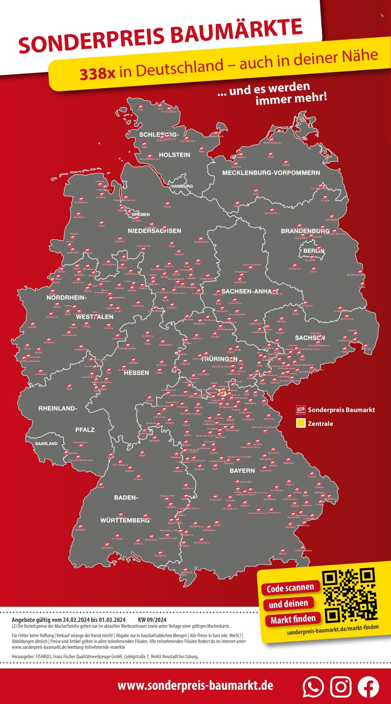 Sonderpreis-Baumarkt Prospekte  - 24.02.2024 - 1.03.2024. Seite 18