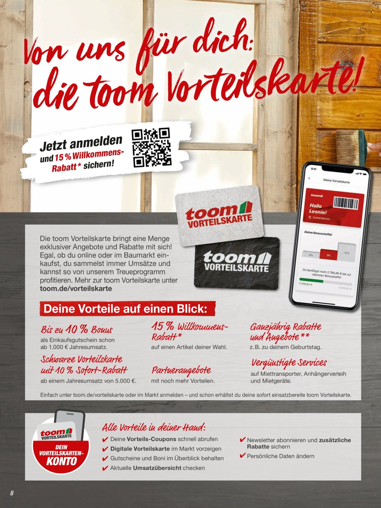 toom Baumarkt Prospekte  - 20.02.2024 - 30.04.2024. Seite 8
