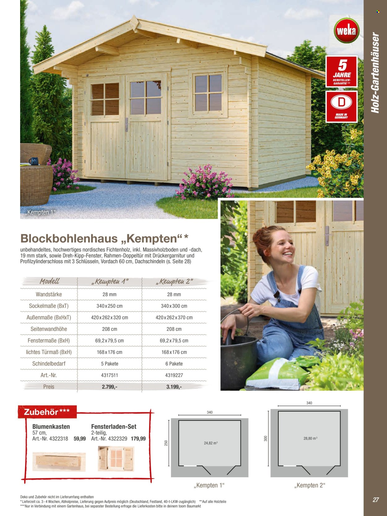 toom Baumarkt Prospekte  - 20.02.2024 - 30.04.2024. Seite 27