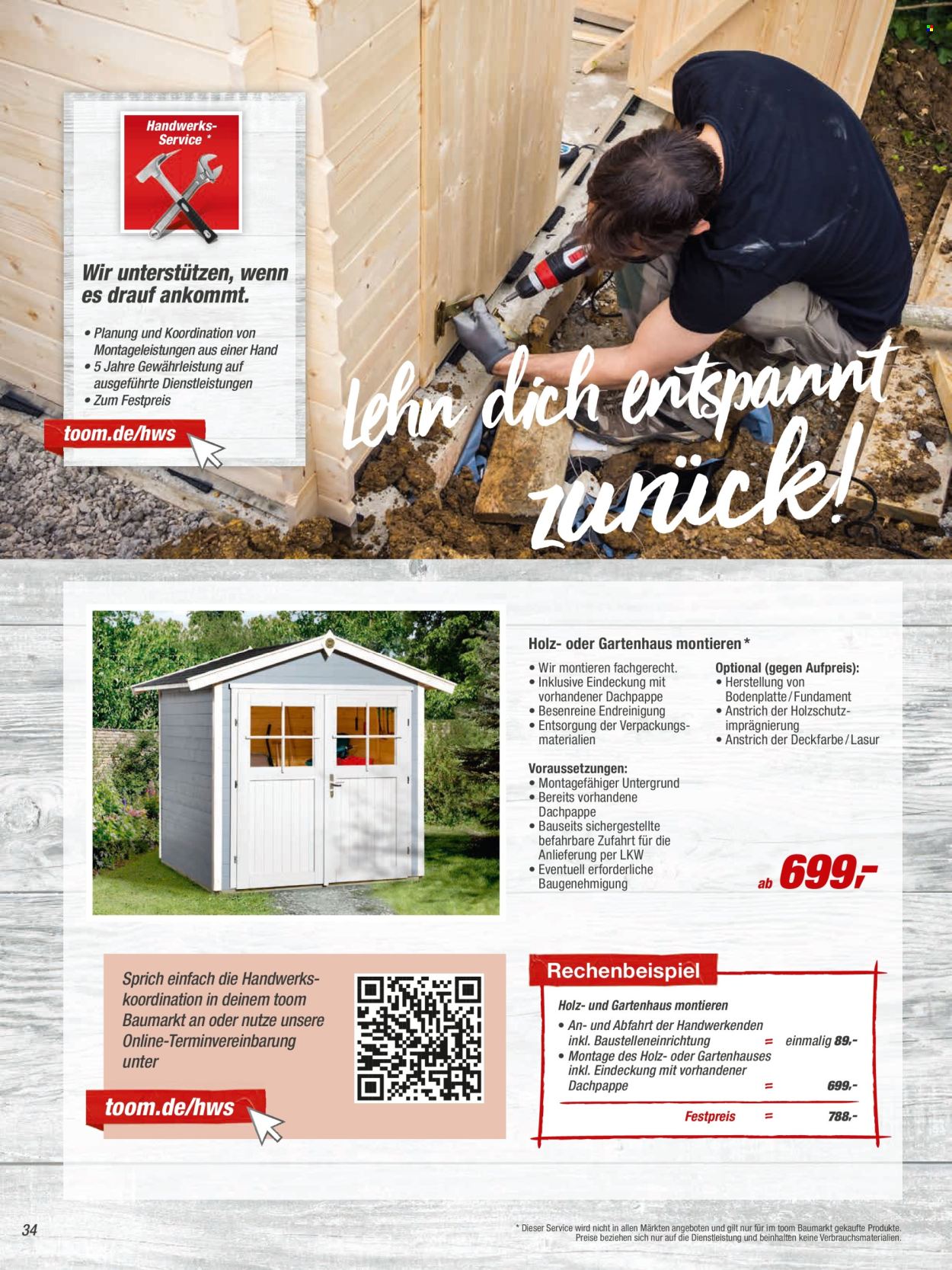 toom Baumarkt Prospekte  - 20.02.2024 - 30.04.2024. Seite 34