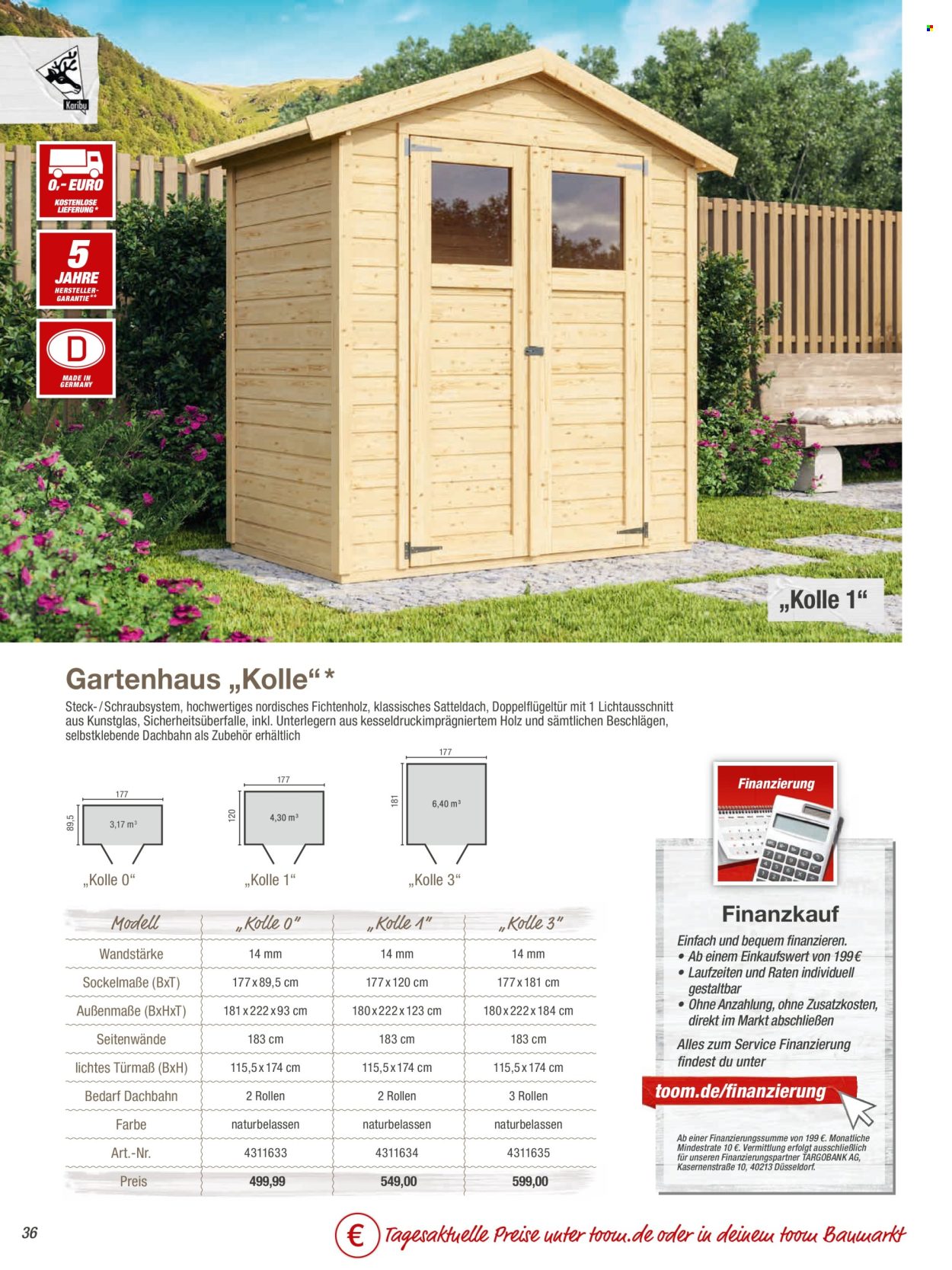 toom Baumarkt Prospekte  - 20.02.2024 - 30.04.2024. Seite 36
