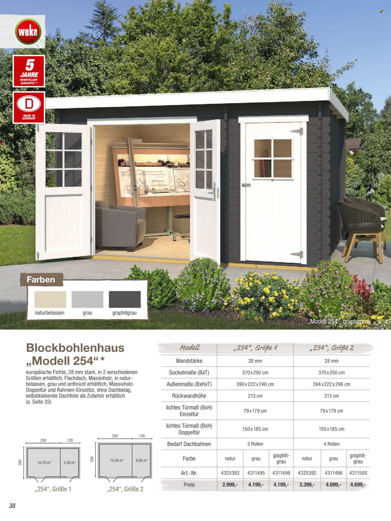 toom Baumarkt Prospekte  - 20.02.2024 - 30.04.2024. Seite 38