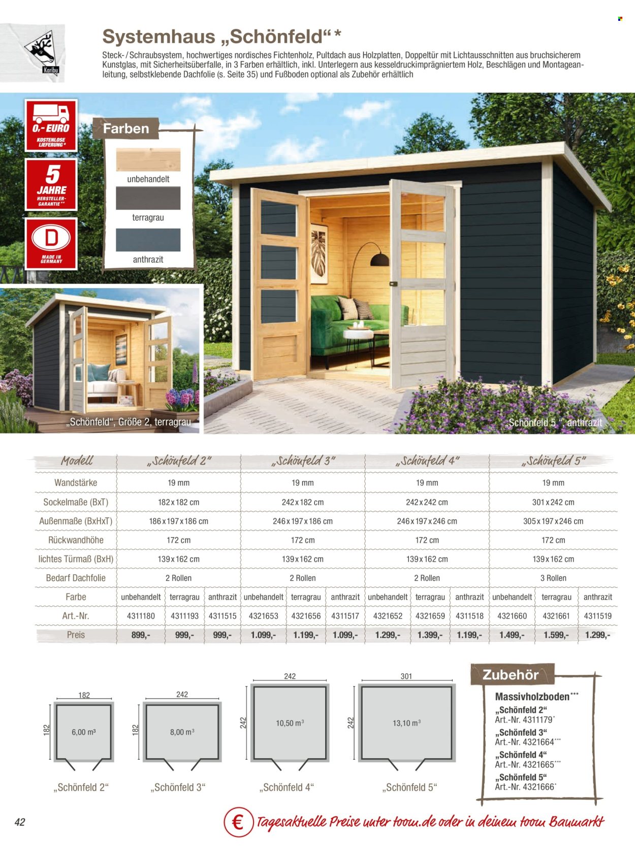 toom Baumarkt Prospekte  - 20.02.2024 - 30.04.2024. Seite 42