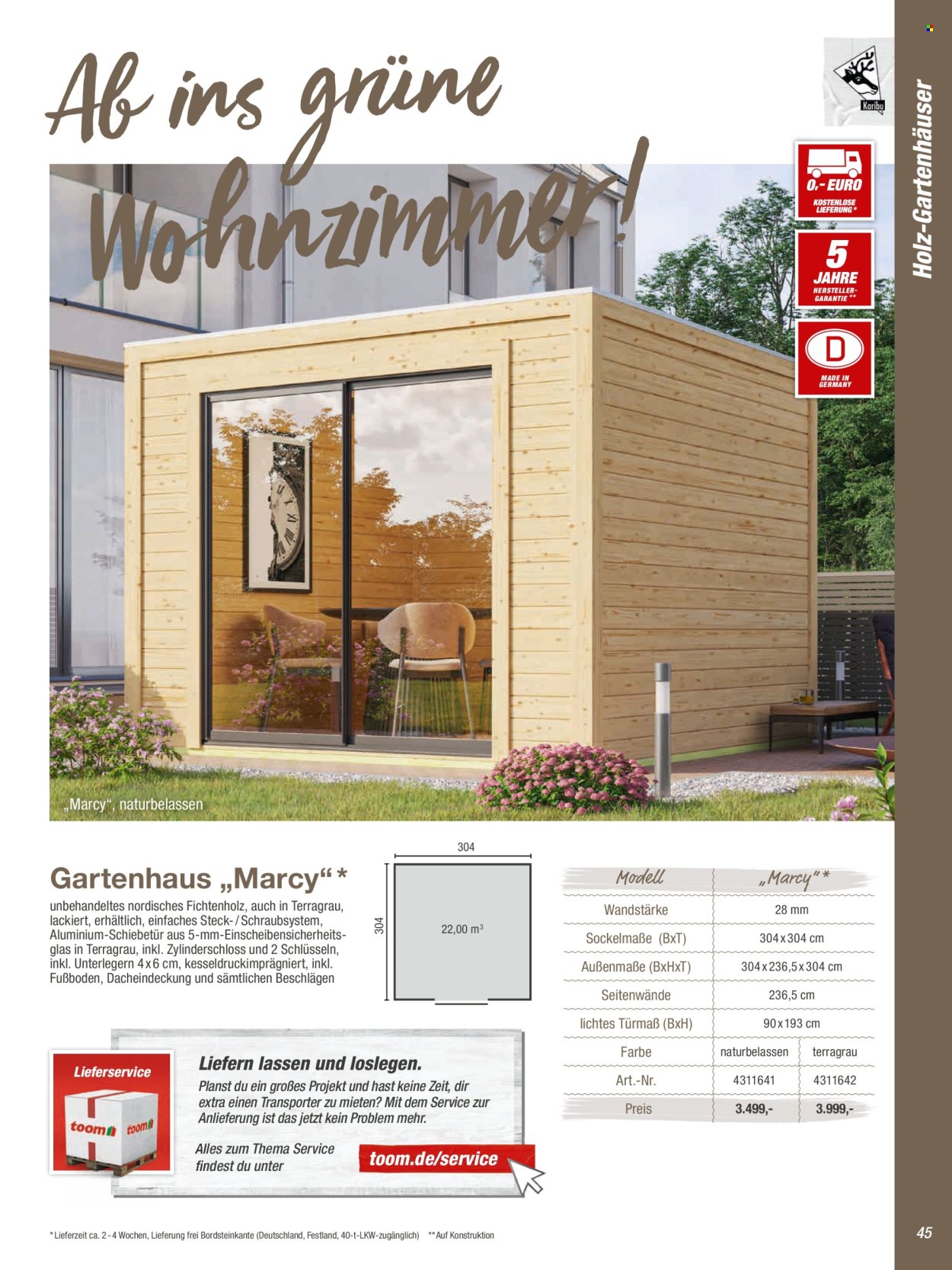 toom Baumarkt Prospekte  - 20.02.2024 - 30.04.2024. Seite 45