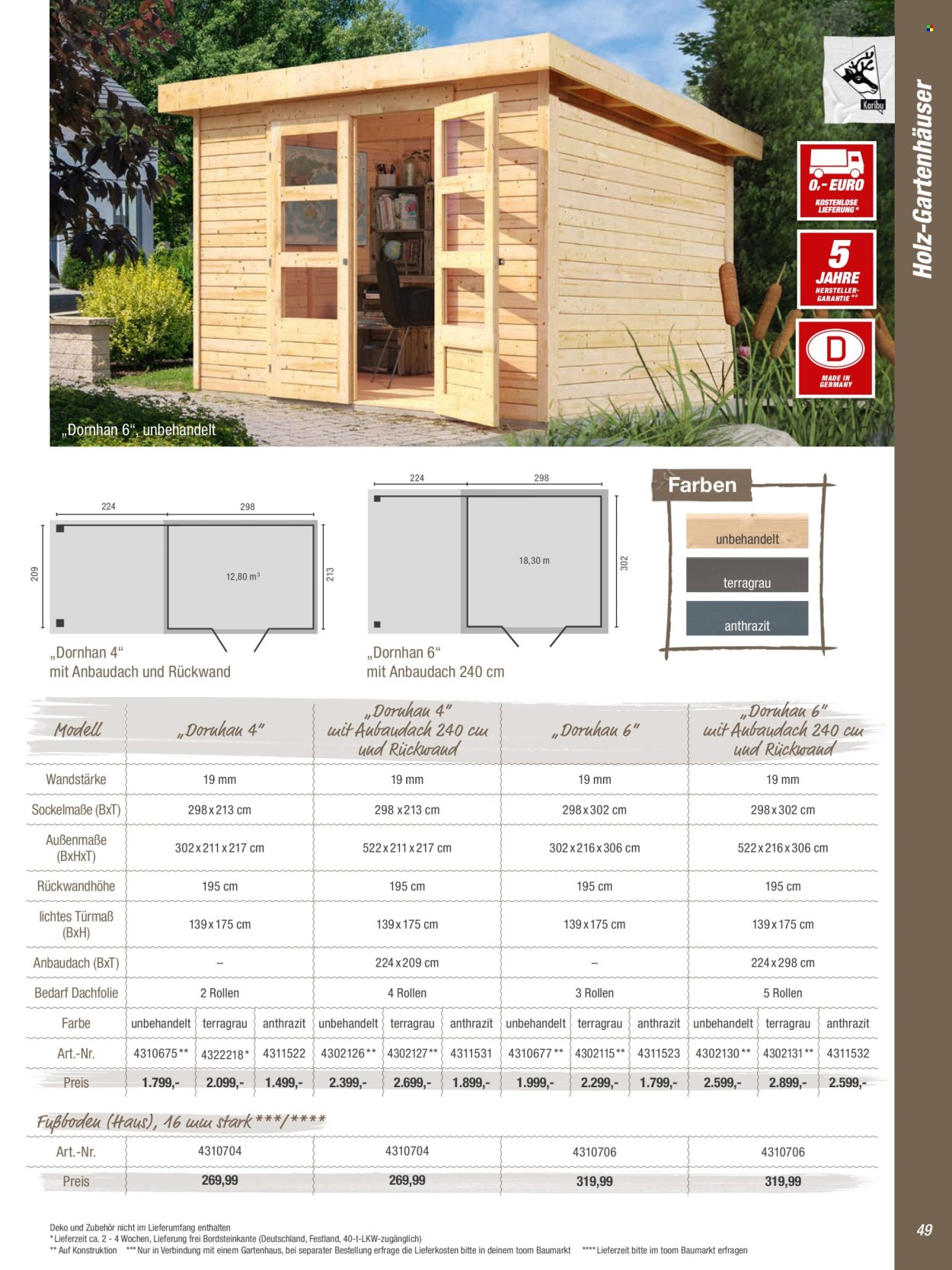 toom Baumarkt Prospekte  - 20.02.2024 - 30.04.2024. Seite 49