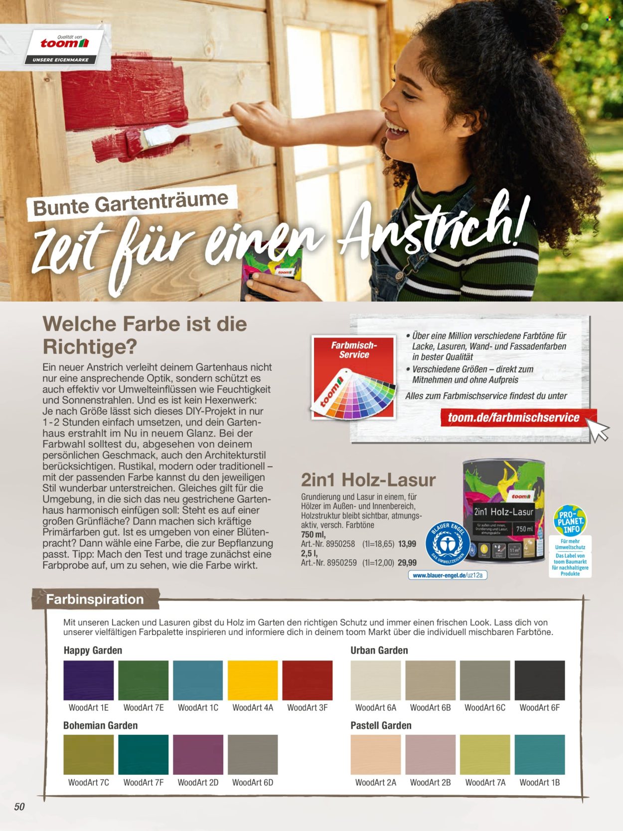 toom Baumarkt Prospekte  - 20.02.2024 - 30.04.2024. Seite 50