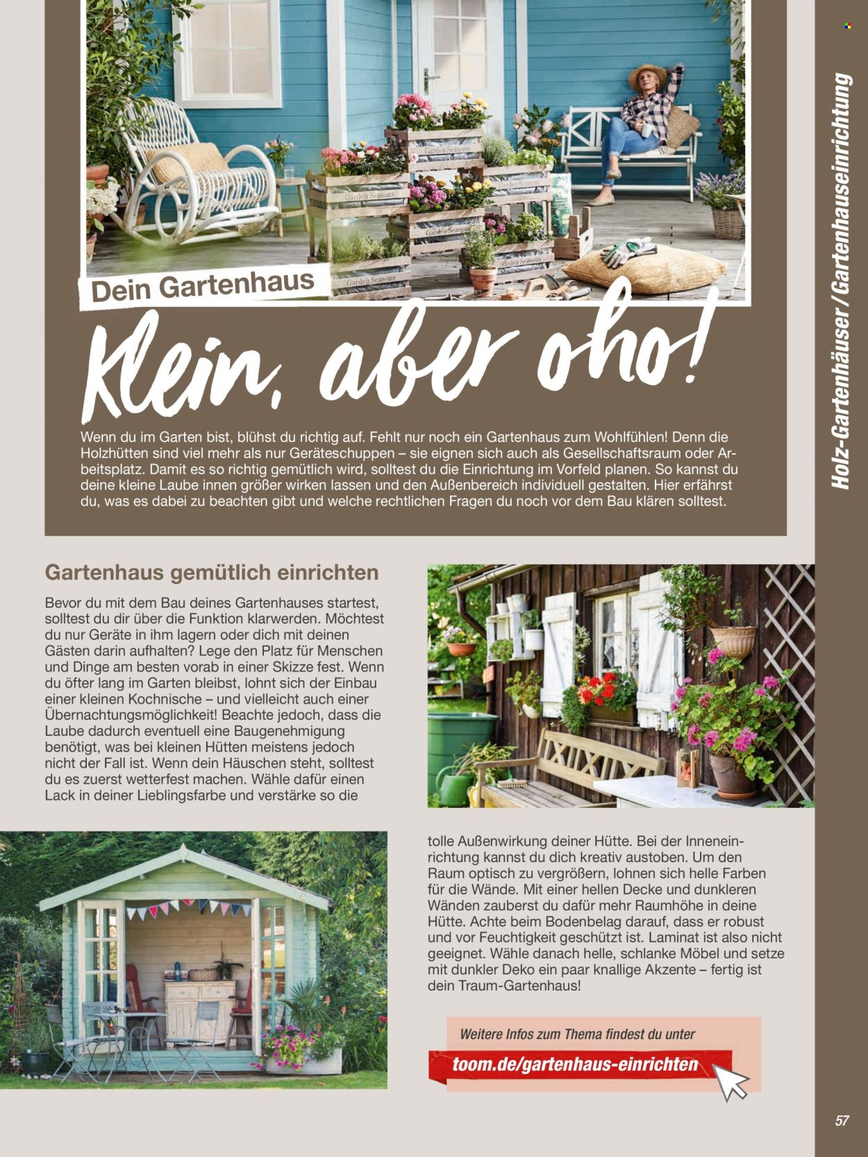 toom Baumarkt Prospekte  - 20.02.2024 - 30.04.2024. Seite 57