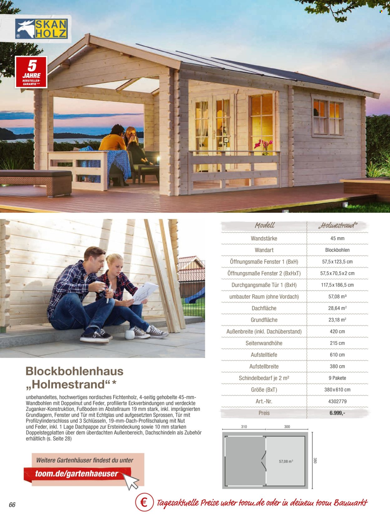 toom Baumarkt Prospekte  - 20.02.2024 - 30.04.2024. Seite 66