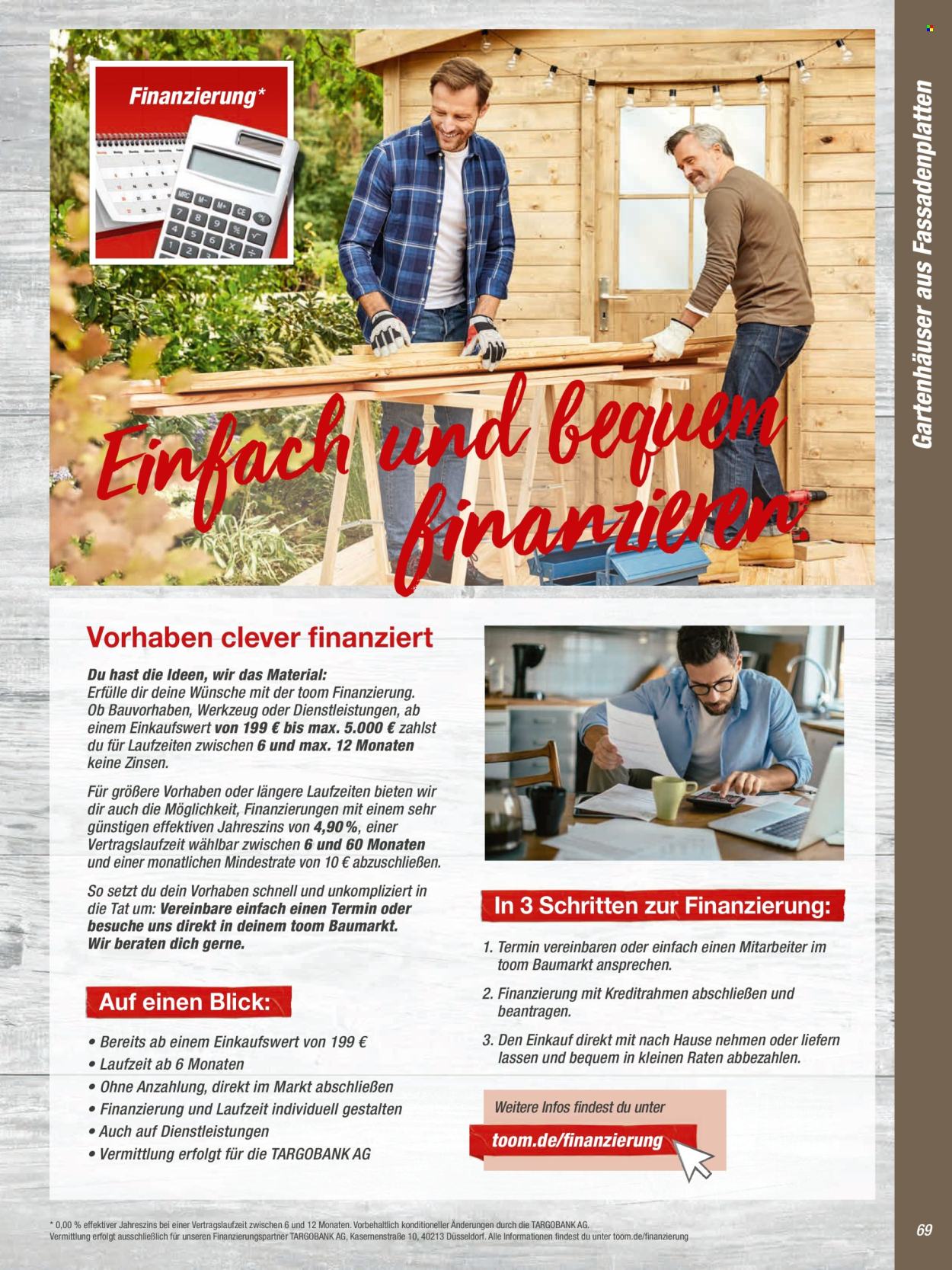 toom Baumarkt Prospekte  - 20.02.2024 - 30.04.2024. Seite 69