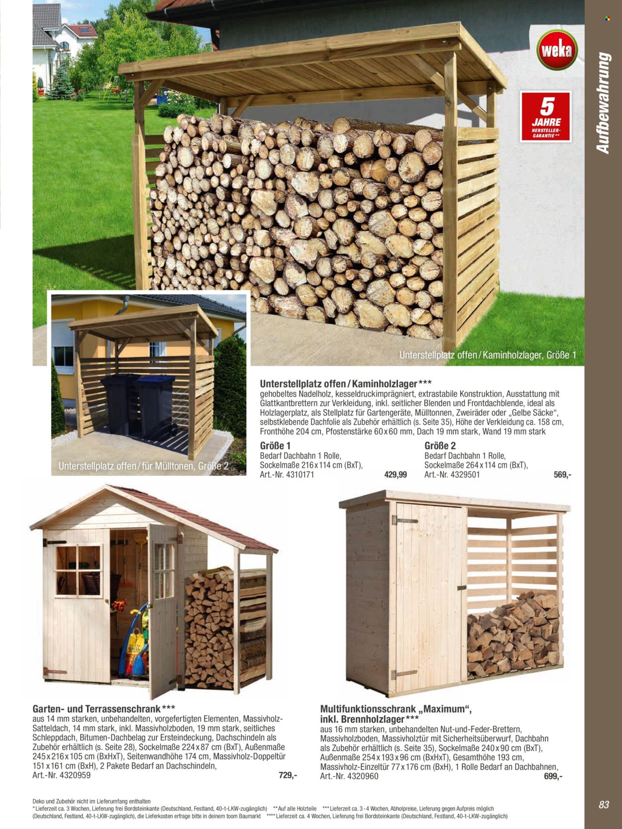 toom Baumarkt Prospekte  - 20.02.2024 - 30.04.2024. Seite 83