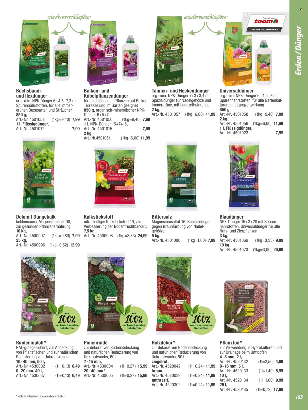 toom Baumarkt Prospekte  - 20.02.2024 - 30.04.2024. Seite 165