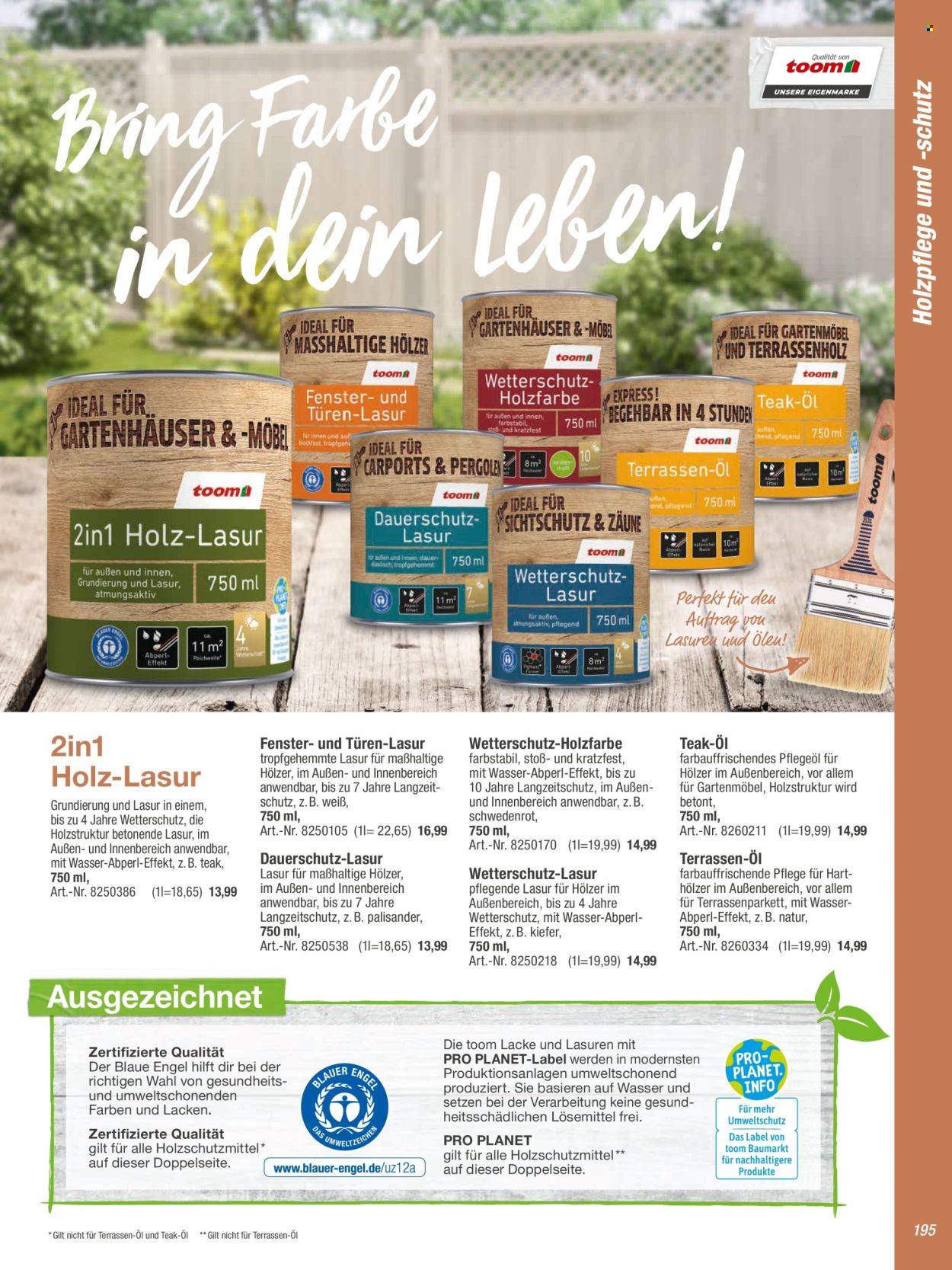 toom Baumarkt Prospekte  - 20.02.2024 - 30.04.2024. Seite 195