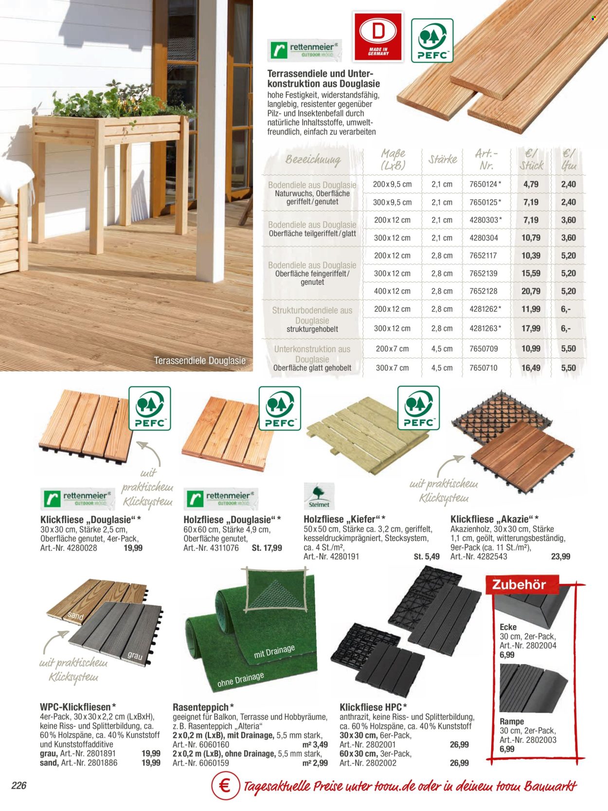 toom Baumarkt Prospekte  - 20.02.2024 - 30.04.2024. Seite 226
