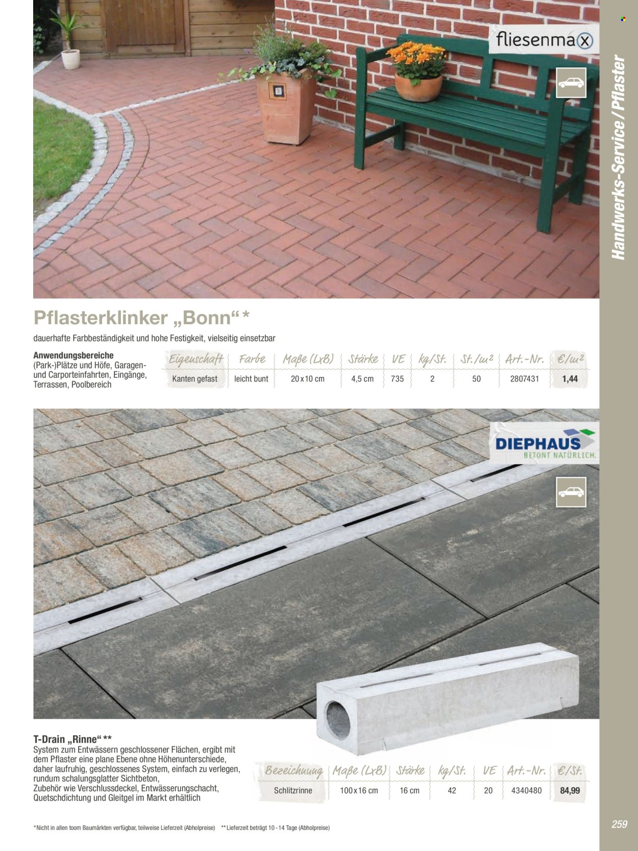 toom Baumarkt Prospekte  - 20.02.2024 - 30.04.2024. Seite 259