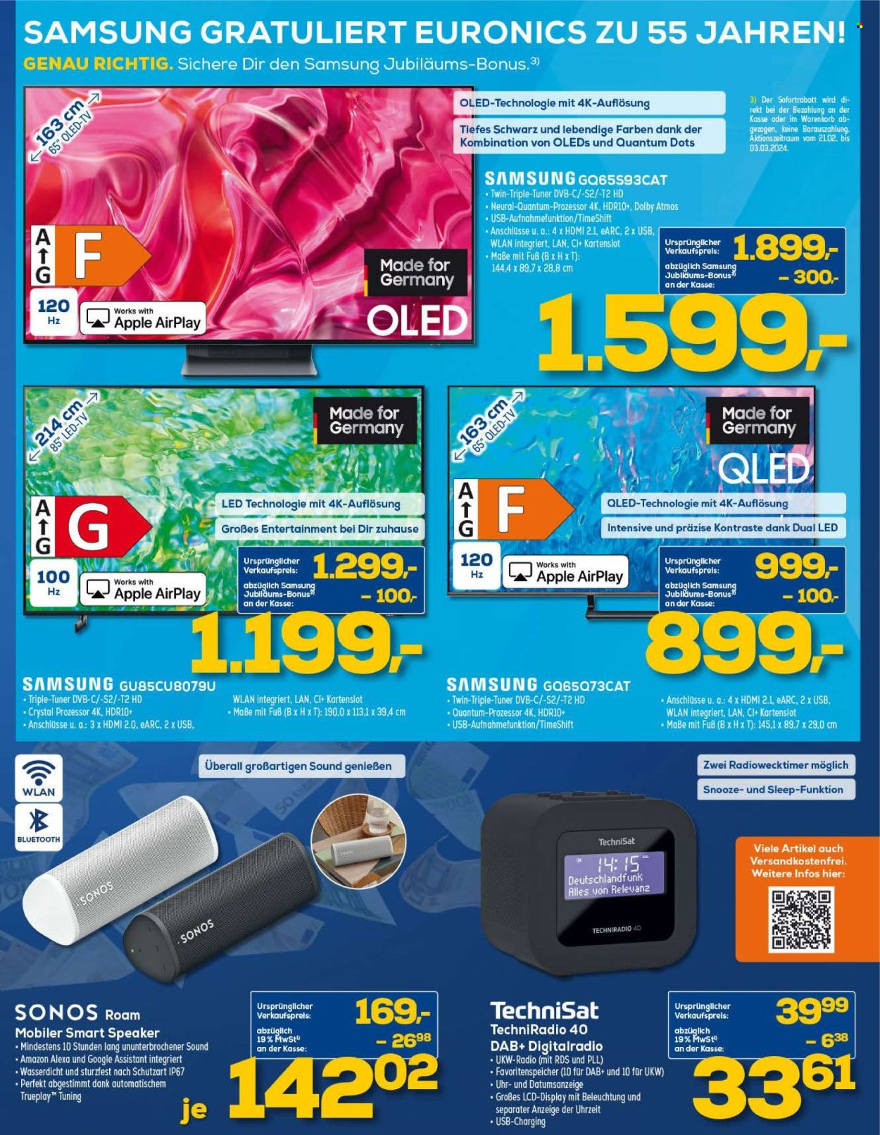 Euronics Prospekte  - 21.02.2024 - 3.03.2024. Seite 3