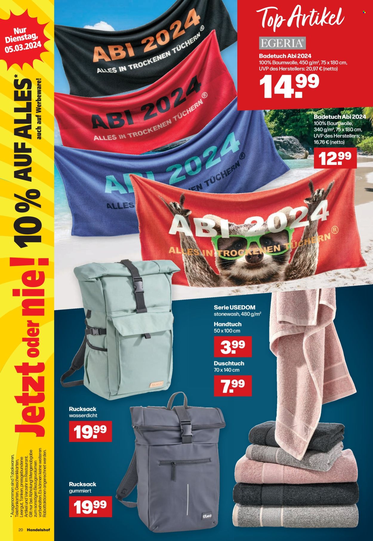 Handelshof Prospekte  - 29.02.2024 - 6.03.2024. Seite 20