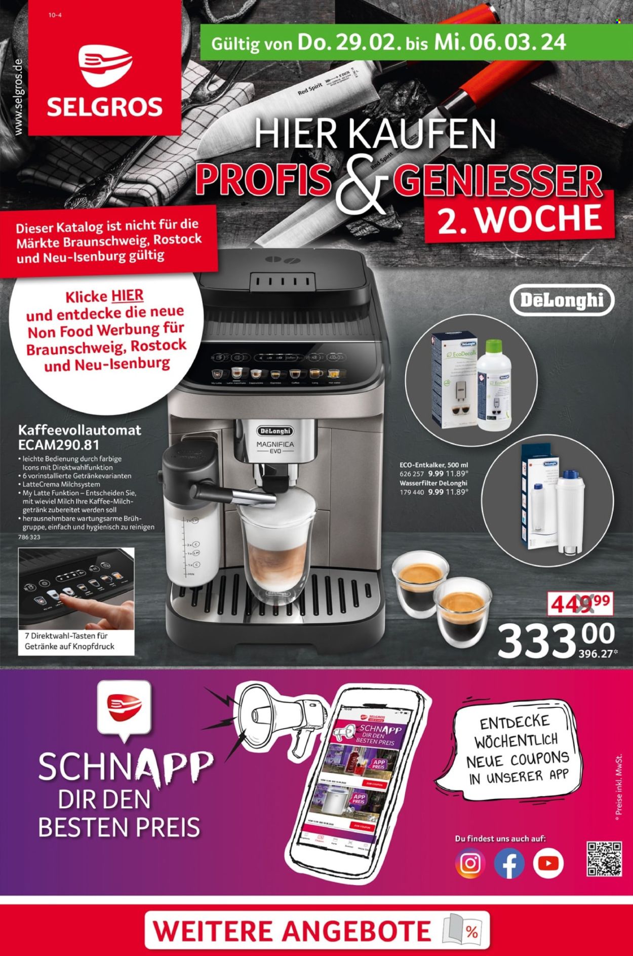 Selgros Prospekte  - 29.02.2024 - 6.03.2024. Seite 1
