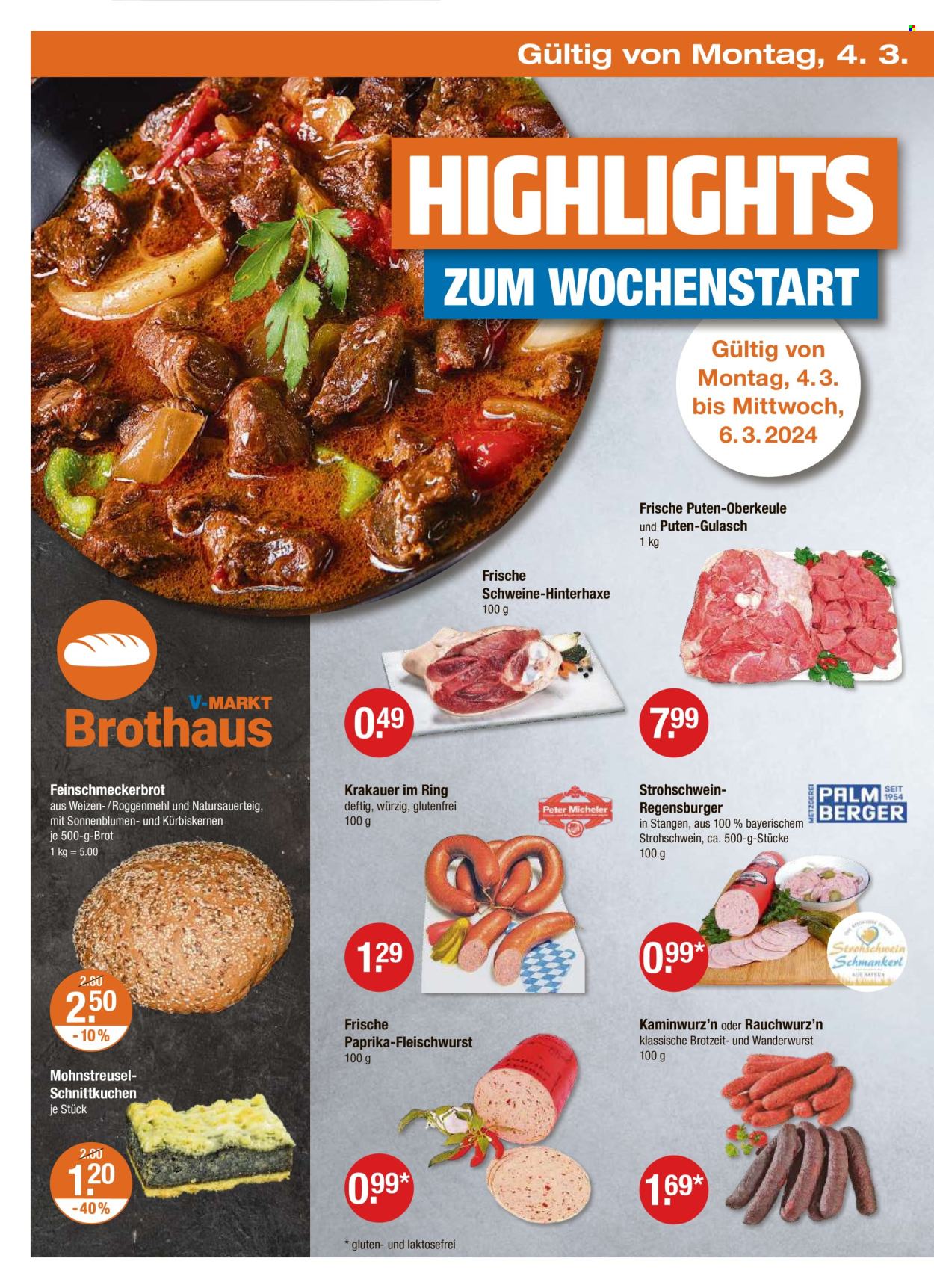 V-Markt Prospekte  - 29.02.2024 - 6.03.2024. Seite 22