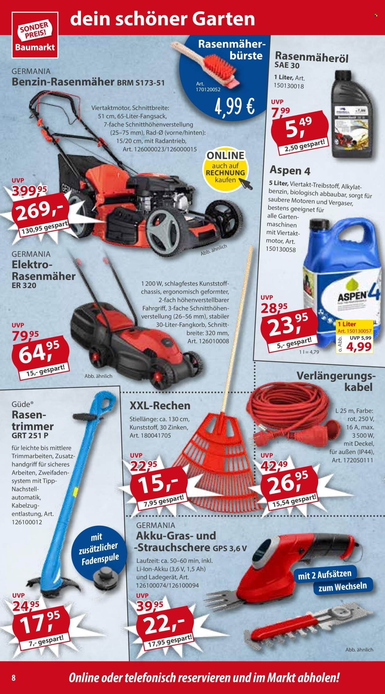 Sonderpreis-Baumarkt Prospekte  - 2.03.2024 - 8.03.2024. Seite 8