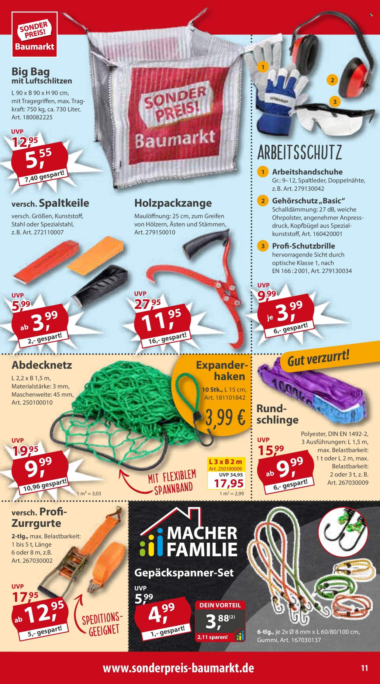 Sonderpreis-Baumarkt Prospekte  - 2.03.2024 - 8.03.2024. Seite 11
