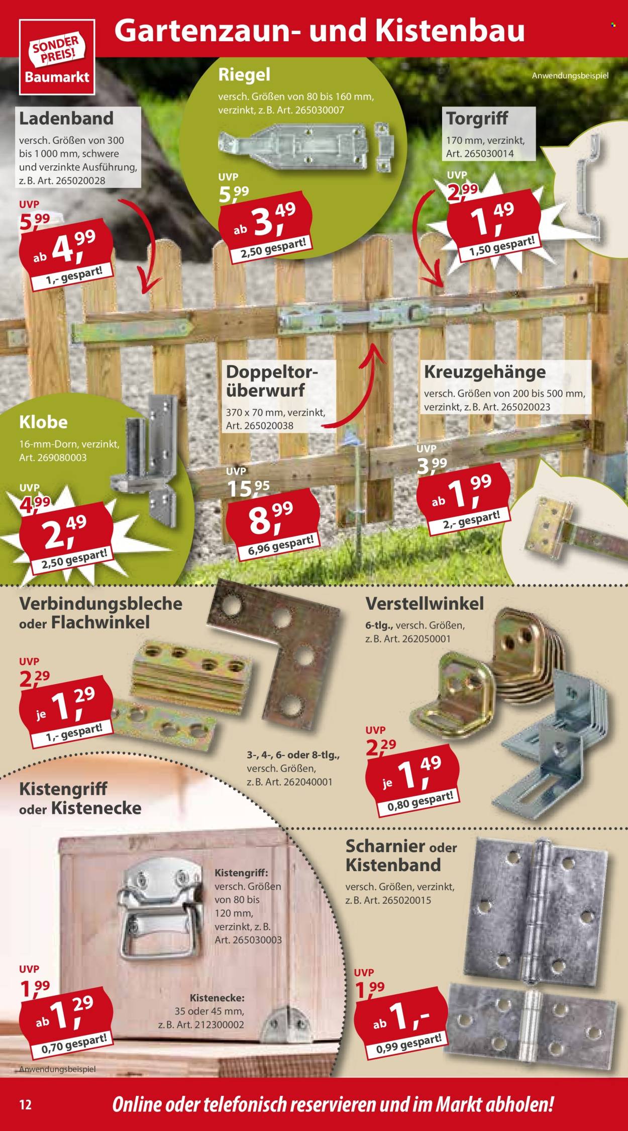 Sonderpreis-Baumarkt Prospekte  - 2.03.2024 - 8.03.2024. Seite 12