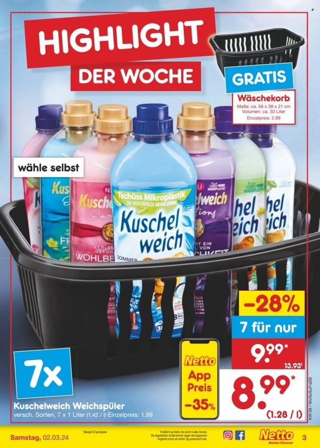 Netto Marken-Discount Prospekte  - 26.02.2024 - 2.03.2024. Seite 3