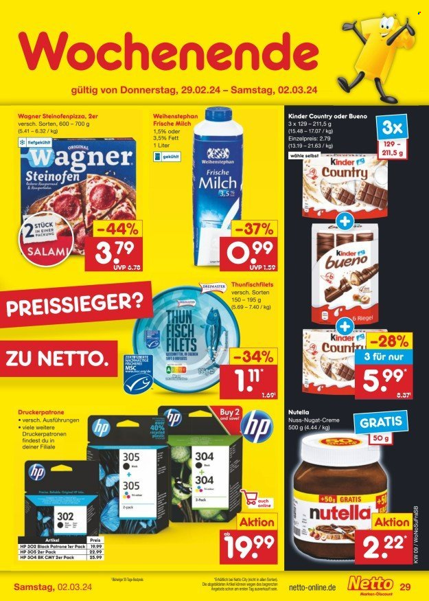 Netto Marken-Discount Prospekte  - 26.02.2024 - 2.03.2024. Seite 37