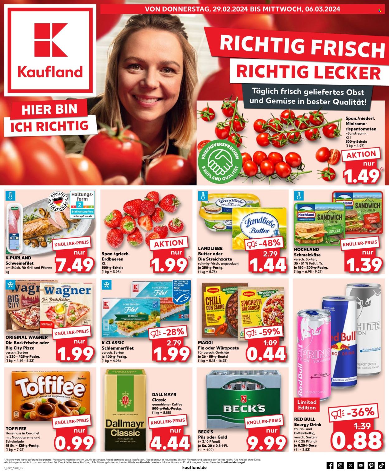 Kaufland Prospekte  - 29.02.2024 - 6.03.2024. Seite 1