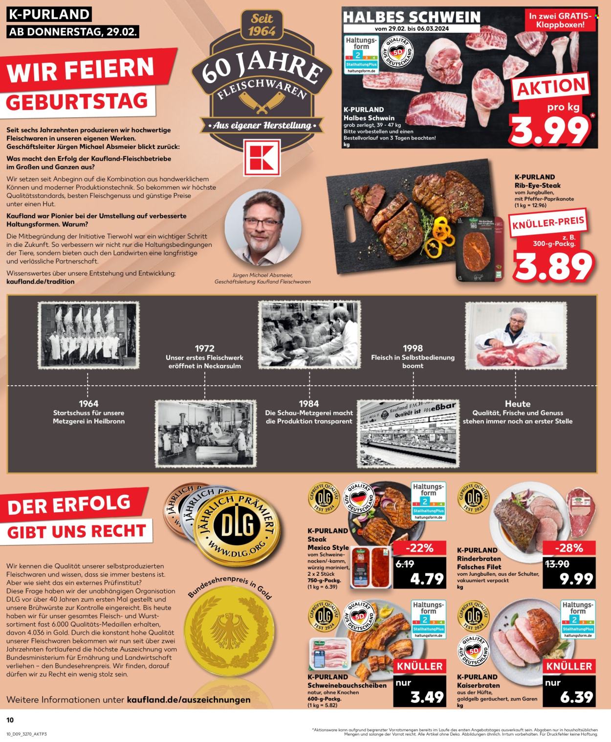 Kaufland Prospekte  - 29.02.2024 - 6.03.2024. Seite 10