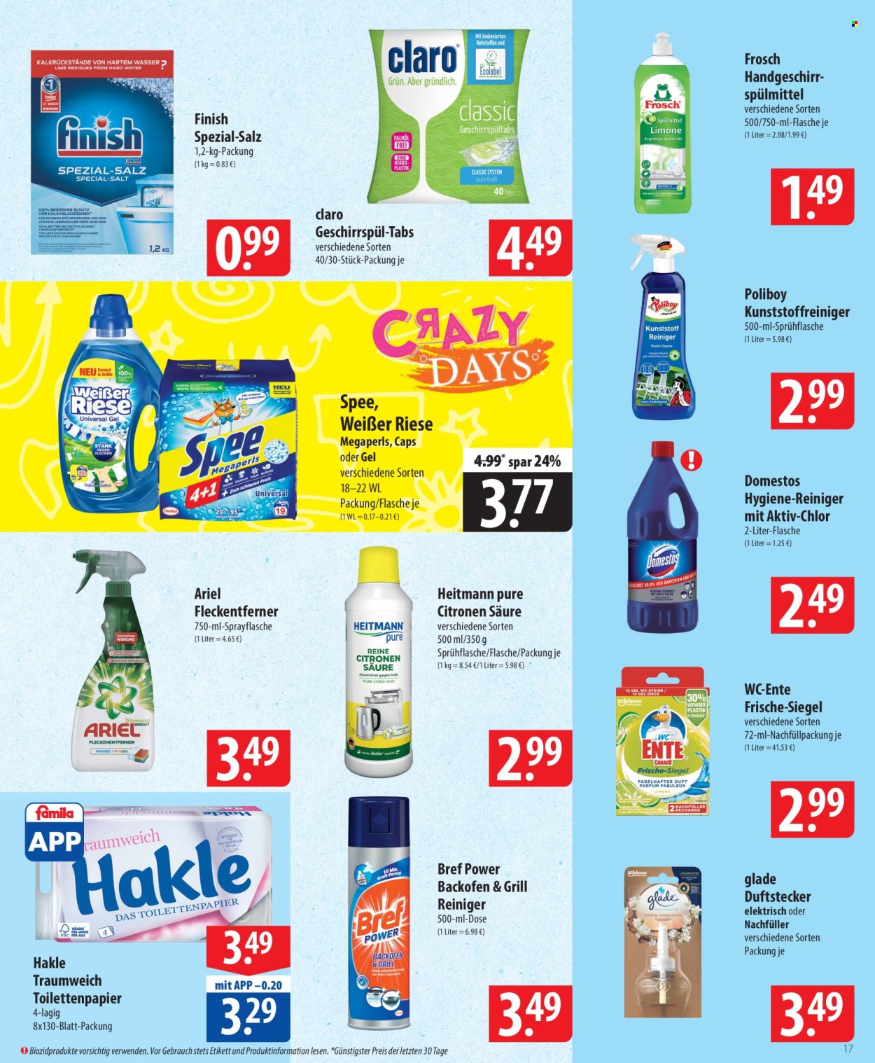 famila Prospekte  - 26.02.2024 - 2.03.2024. Seite 17
