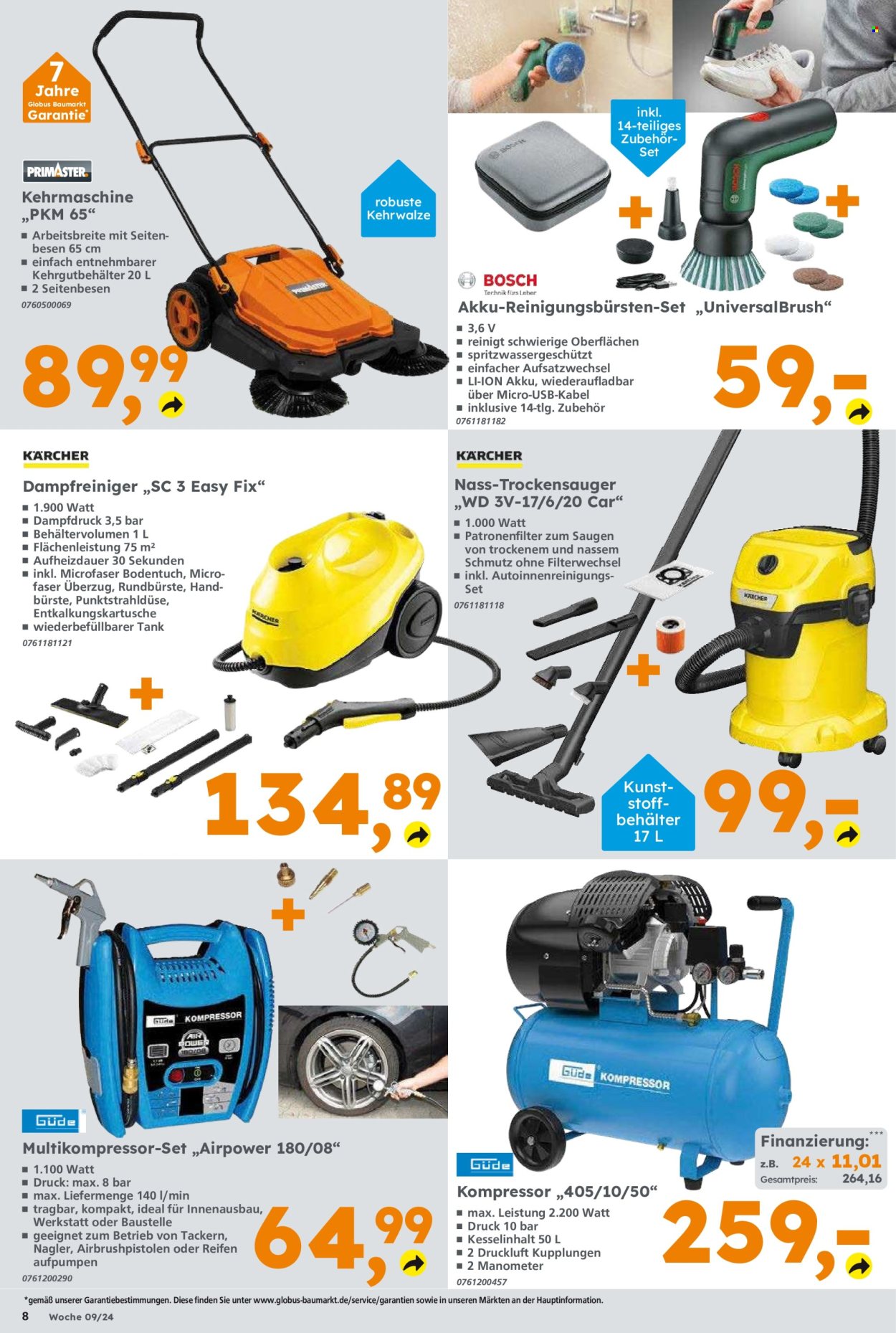 Globus Baumarkt Prospekte  - 26.02.2024 - 2.03.2024. Seite 8