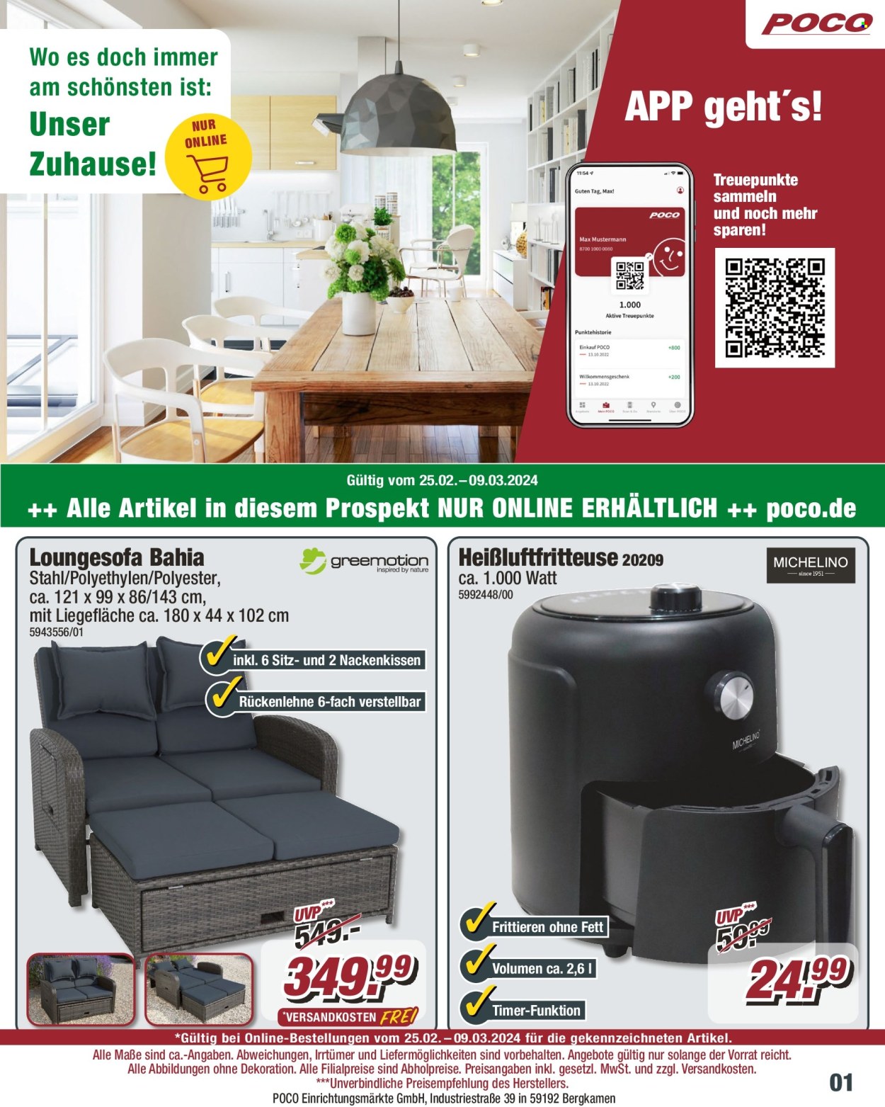 Poco Prospekte  - 25.02.2024 - 9.03.2024. Seite 1