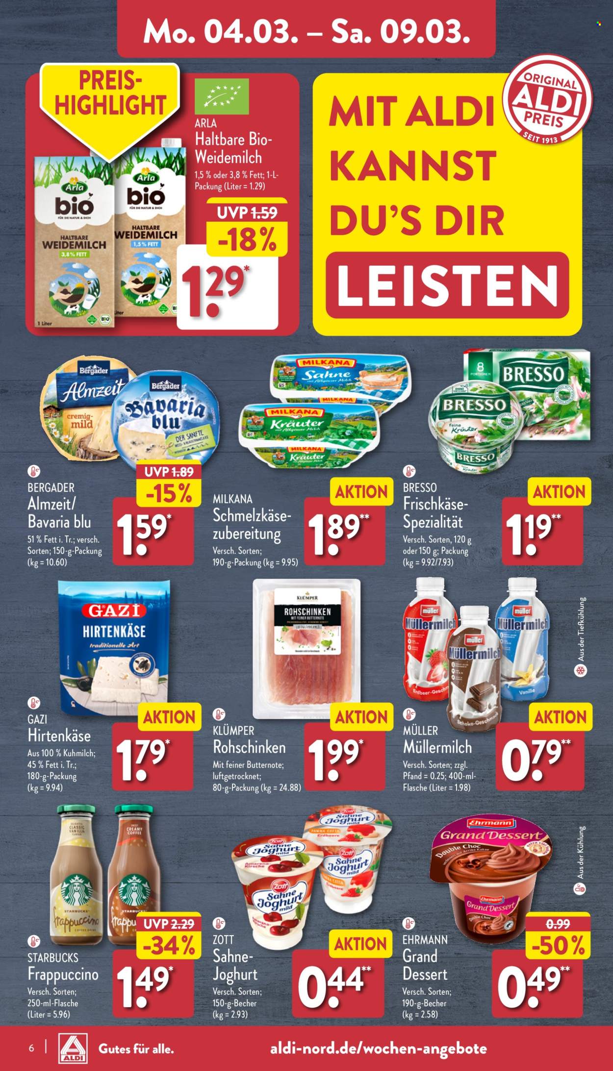 ALDI Nord Prospekte  - 4.03.2024 - 9.03.2024. Seite 6
