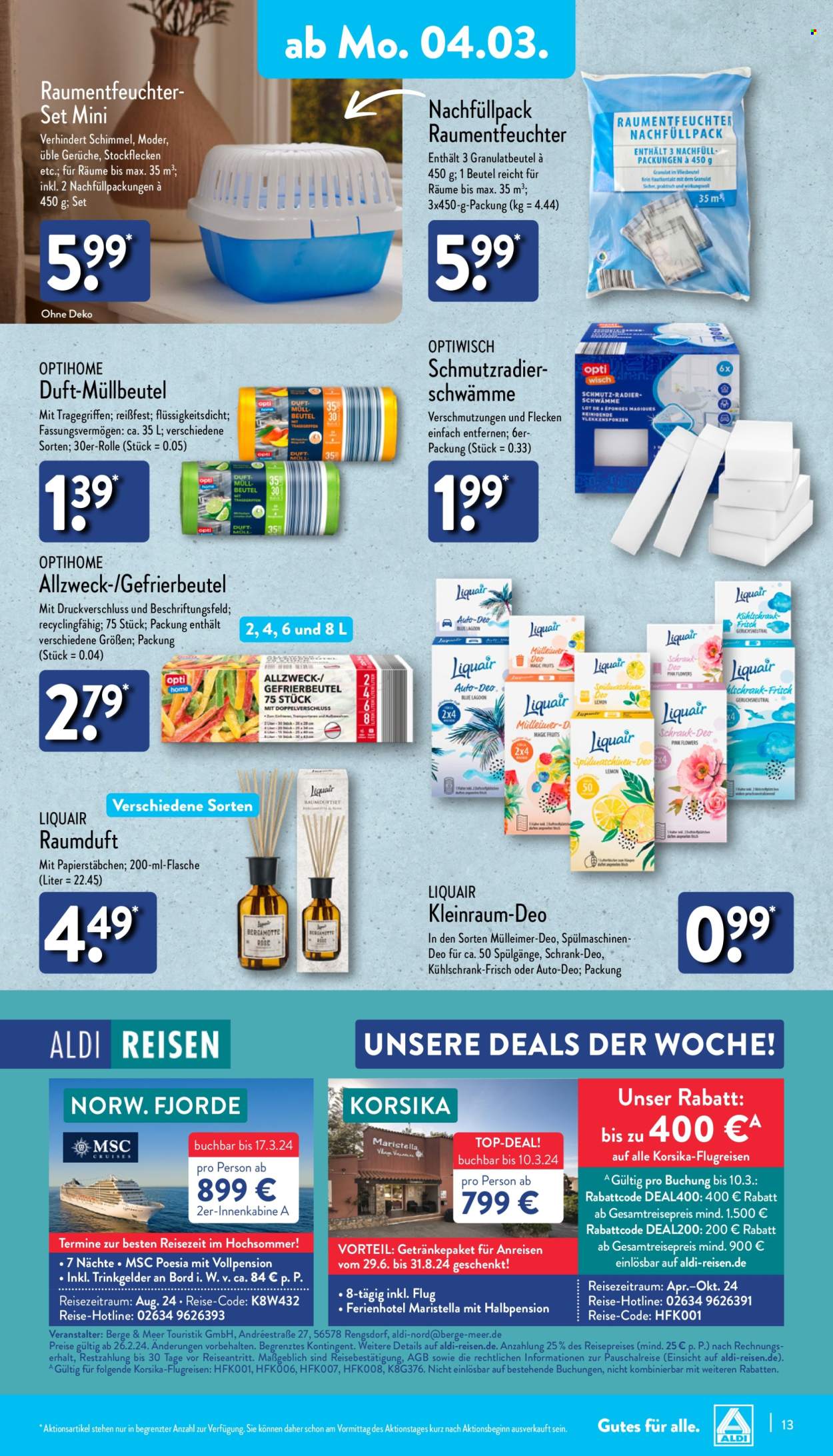 ALDI Nord Prospekte  - 4.03.2024 - 9.03.2024. Seite 13