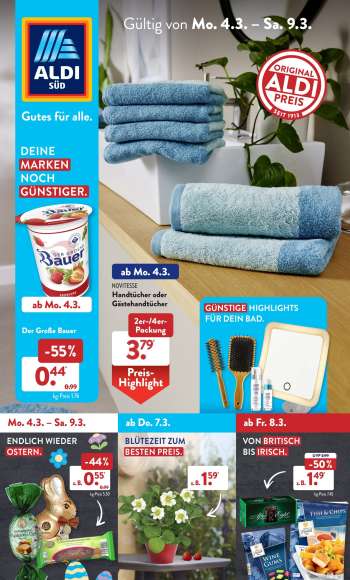 Prospekte ALDI SÜD - 4.03.2024 - 9.03.2024.