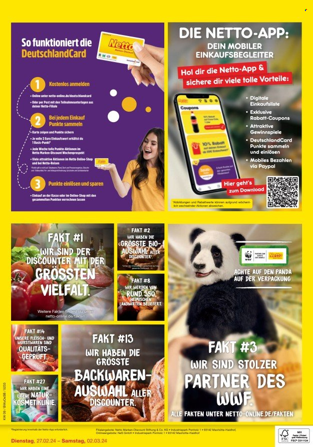 Netto Marken-Discount Prospekte  - 27.02.2024 - 2.03.2024. Seite 6