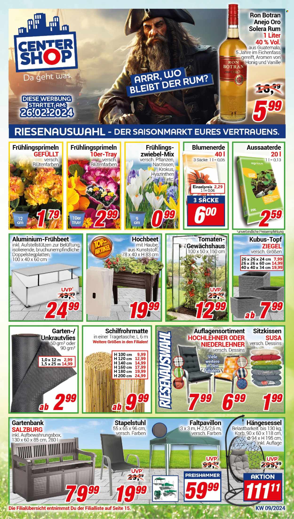 CENTERSHOP Prospekte  - 26.02.2024 - 2.03.2024. Seite 1